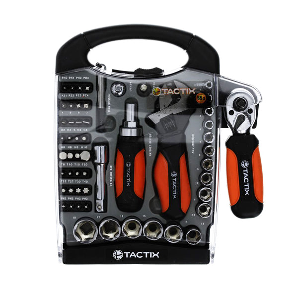 TACTIX 900154 STUBBY TOOL 55PCS <br> ឈុតសំភារៈជាង - Home-Fix Cambodia