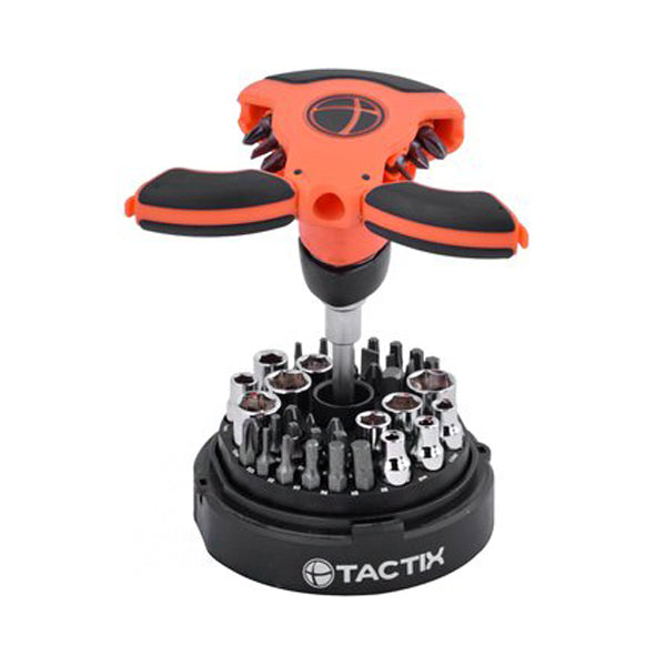 TACTIX 900242 PALM DRIVER SET 46PCS <br> ឈុតទួណឺវីស - Home-Fix Cambodia