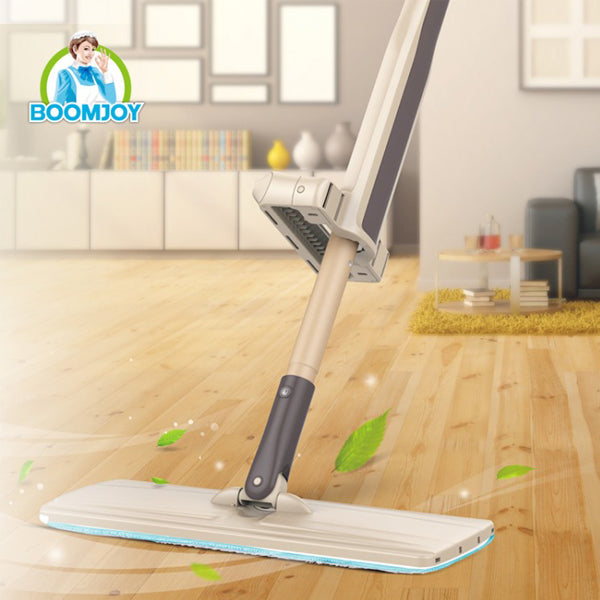BOOMJOY JY8678 E-L320 NANOFIBER FLAT MOP (DRY)<br> ប្រជូតសម្អាតការ៉ួ (ស្ងួត)