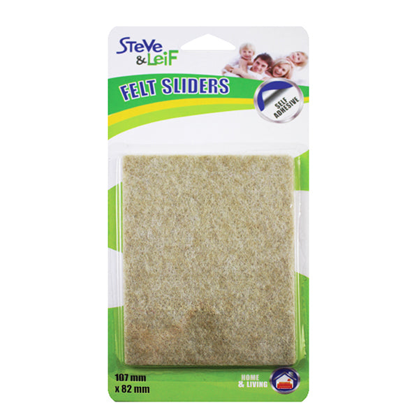 S&L SL-5004 HEAVY DUTY FELT LARGE (107X82MM) <br> ទ្រនាប់ជើងតុ - Home-Fix Cambodia