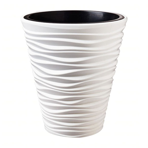 SAND HORIZONTAL WAVE POT<br>ផើងដាំផ្ការាងជ្រុង