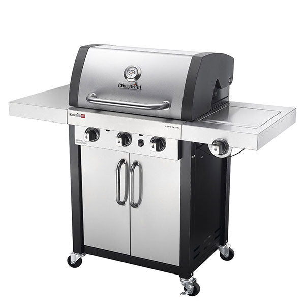 CHAR-BROIL SL-CB00217 PROFESSIONAL IR3- BURNER 3000 SS SLOPPED LID