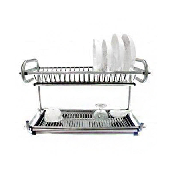 EXCEL-SS304 DISH TRAY ON TABLE<br>ធ្នើរដាក់ចាន<br>碗盘桌