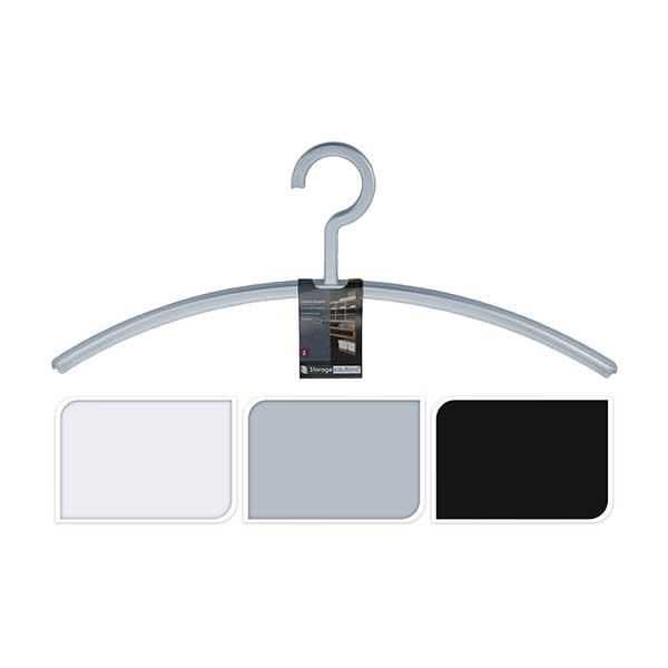 KOOPMAN 736100150 COAT HANGER, SET OF 2PCS<br>ទម្ពក់ព្យួរសំលៀកបំពាក់, 2/ឈុត - Home-Fix Cambodia