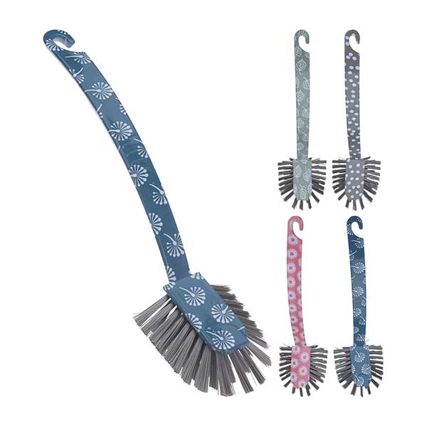 KOOPMAN 314418720 DISHWASH BRUSH  PINK<br>ច្រាសលាងសម្អាតចាន - Home-Fix Cambodia