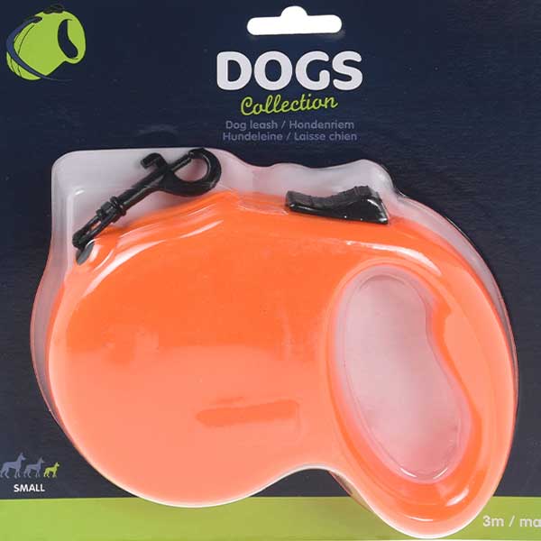 KOOPMAN 518000670 DOG LEASH WITH ROPE RETRACTABLE 3M MAX. 15 KG RED<br>ខ្សែពាក់កសត្វឆ្កែអាចរមូរខ្សែចូលក្នុង,3ម៉ែត្រ,15គីឡូក្រាម - Home-Fix Cambodia