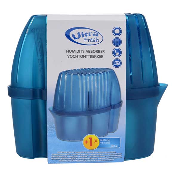 KOOPMAN 760000060 DEHUMIDIFIER 1L, INCLUDING 1 REFILL 450G BLUE<br>ឧបករណ៏ស្រូបសំណើម