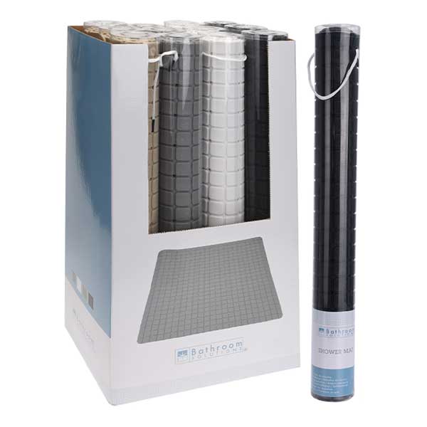 KOOPMAN CD3000070 SHOWERMAT PV WHITE<br>កម្រាលក្រាលកន្លែងងូតទឹក