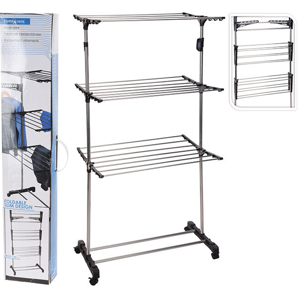 STORAGE SOLUTIONS C80621690 CLOTHES DRYER (80X57X165CM)