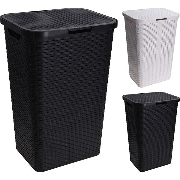 KOOPMAN 042240240 LAUNDRY BASKET PP RATTAN