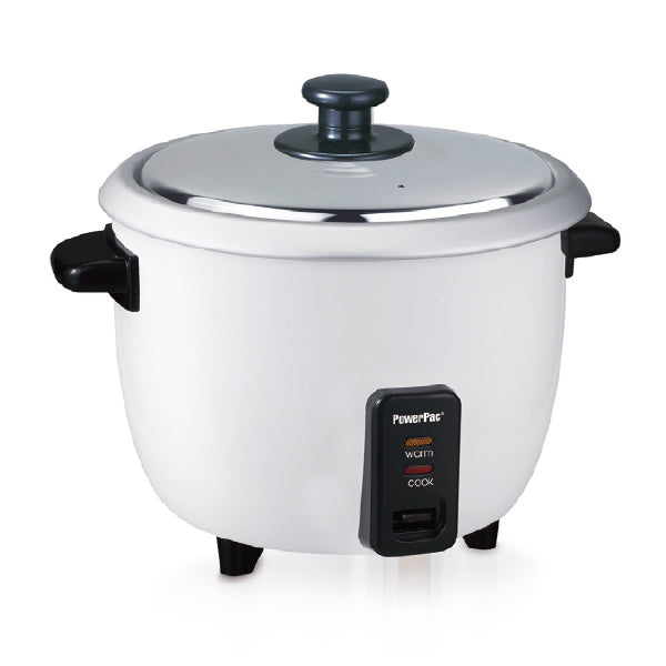 POWERPAC PPRC6 RICE COOKER 1.5L (1240334)<br>ធ្នាំងដាំបាយ 1.5 លីត្រ - Home-Fix Cambodia