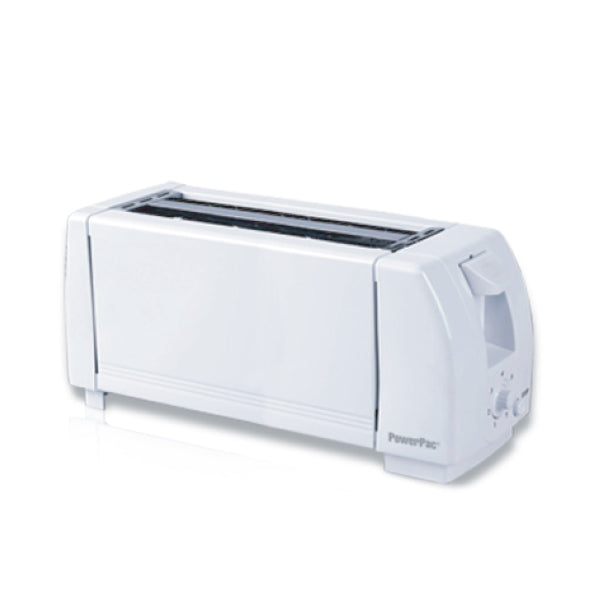 POWERPAC PPT04 4 SLICE BREAD TOASTER (1240331)<br>ម៉ាស៊ីនអាំងនំបុ័ង (4 ចំណិត) - Home-Fix Cambodia