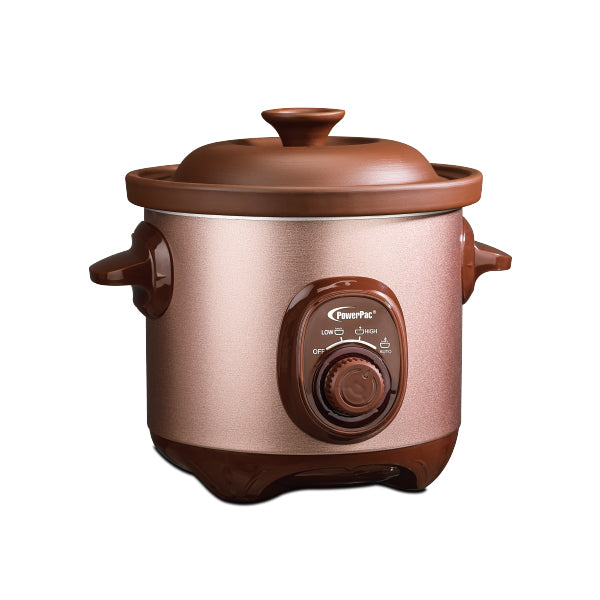 POWERPAC PPSC15 SLOW COOKER 1.5L(1240448)<br>ឆ្នាំងរំងាស់ស៊ុប 1.5 លីត្រ - Home-Fix Cambodia