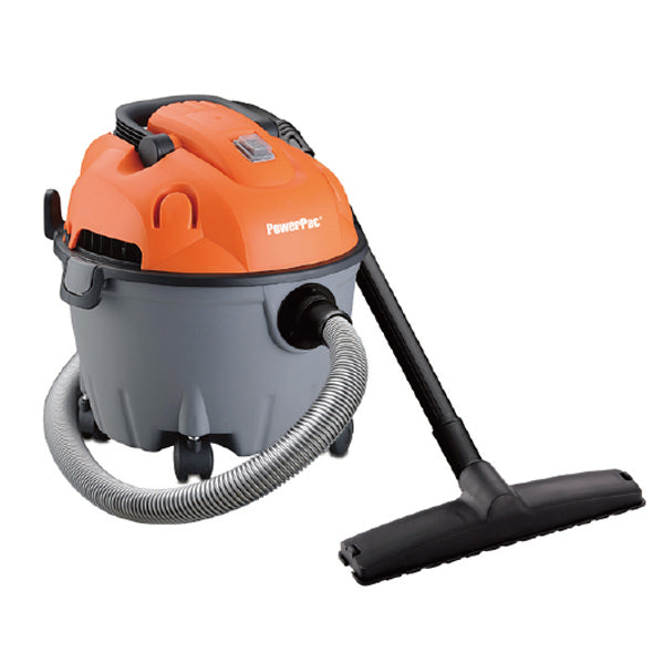 POWERPAC PPV1500 WET & DRY VACUUM CLEANER 1200W<br>ម៉ាស៊ីនបូមធូលីសើម & ស្ងួត 1200 វ៉ាត់ - Home-Fix Cambodia