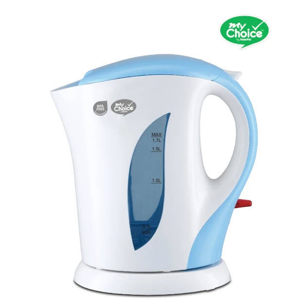 POWERPAC MC117  KETTLE JUG 1.7L 1850-2200 WATTS<br>កំសៀវដំាទឹកអគ្គីសនី 1.7 លីត្រ<br>电水壶, 1.7公升, 1850-2200瓦特 - Home-Fix Cambodia