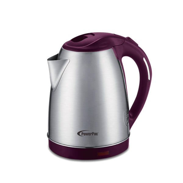 POWERPAC PPJ6003C KETTLE JUG 1.7L<br>កំសៀវទឹក 1.7 លីត្រ<br>无绳电水壶, 1.7公升