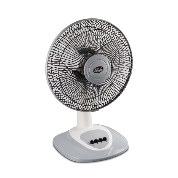 POWERPAC MC303 MY CHOICE 12 INCH TABLE FAN WHITE<br>កង្ហារលើតុ 12 អ៊ីញ ពណ៌ស - Home-Fix Cambodia
