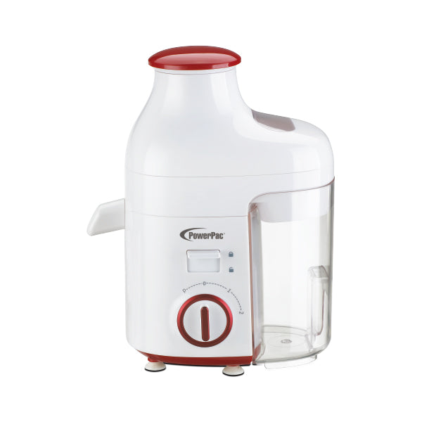 POWERPAC PP3403 JUICE EXTRACTOR W/LARGE CONTAINER 450W<br>ម៉ាស៊ីនគៀបទឹកផ្លែឈើ - Home-Fix Cambodia
