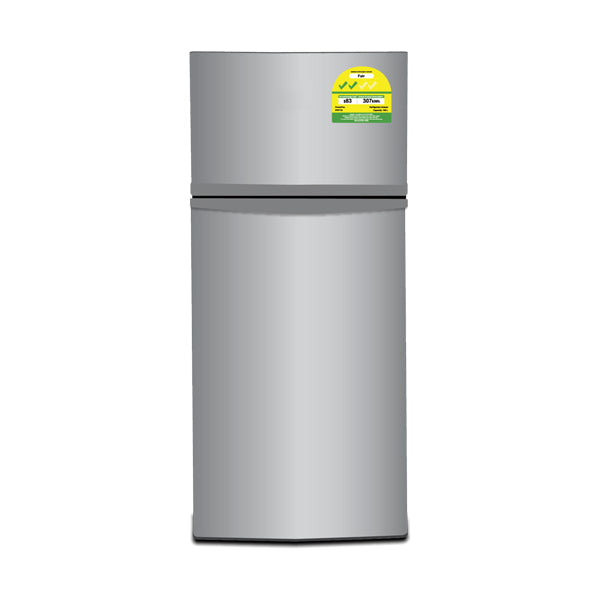 POWERPAC PPF170 2 DOOR MINI FRIDGE WITH FREEZER 170L<br>ទូទឹកកកទ្វារ2ជាមួយថតកក 17លីត្រ - Home-Fix Cambodia