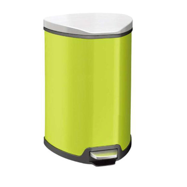 EKO 9209MP-LI-5L GRACE STEP BIN 5L LIME <br> ធុងសំរាម 5 លីត្រ - Home-Fix Cambodia