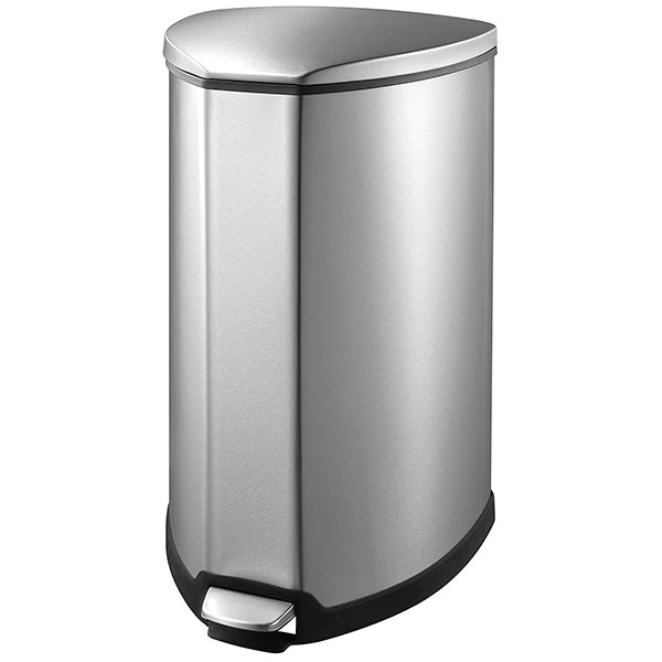 EKO 9209MT-35L GRACE STEP BIN 35L S-STEEL <br> ធុងសំរាម 35 លីត្រ ពណ៍អ៊ីណុក - Home-Fix Cambodia