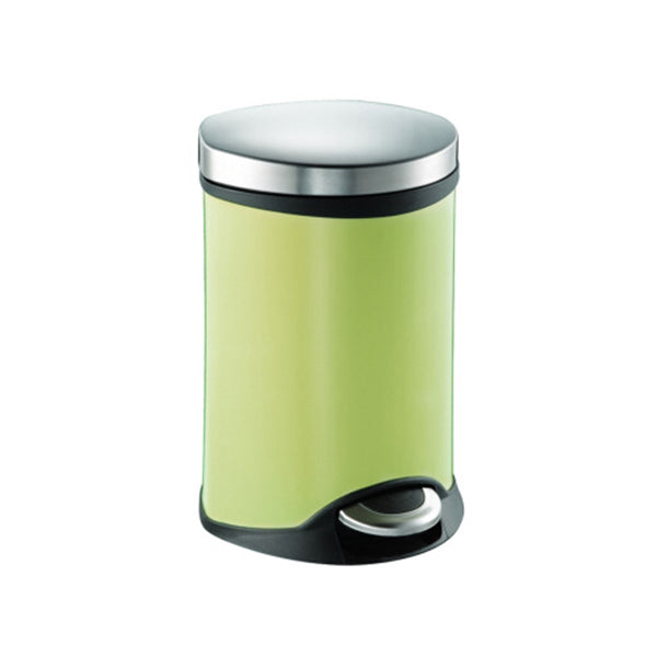 EKO 9218MP-LI-10L SHELL STEP BIN 10L LIME <br> ធុងសំរាម 10 លីត្រ - Home-Fix Cambodia