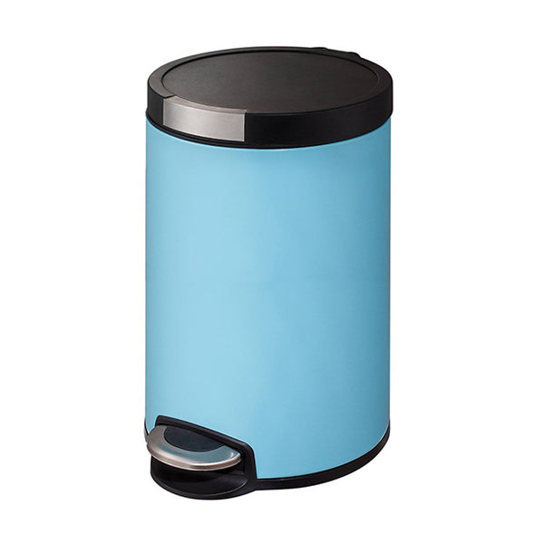 EKO 9225LB-8L ARTISTIC STEP BIN 8L L-BLUE <br> ធុងសំរាម 8 លីត្រ ពណ៌ខៀវ - Home-Fix Cambodia