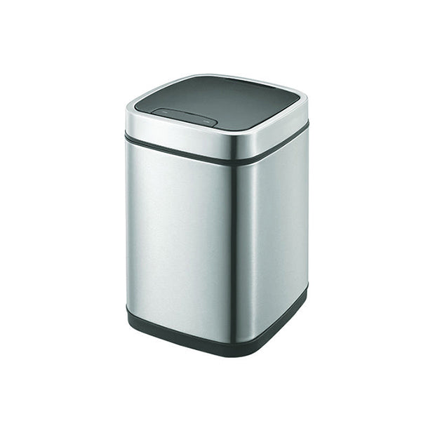 EKO 9288MT-9L SENSOR BIN 9L S-STEEL <br> ធុងសំរាមស៊ែនស័រ 9 លីត្រ (ពណ៌អ៊ីណុក) - Home-Fix Cambodia