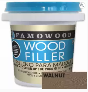 FAMOWOOD WOOD FILLER 6OZ (WALNUT) - Home-Fix Cambodia