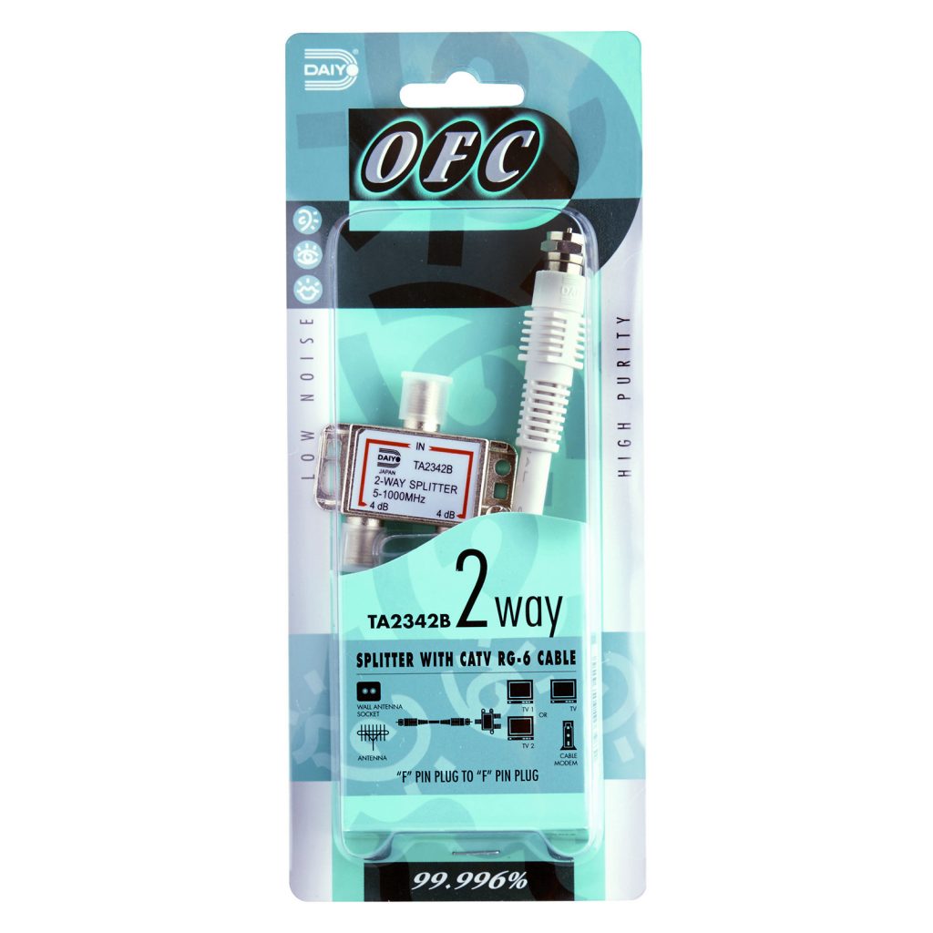 DAIYO TA 2342 F PIN 2 WAY SPL<br>ឌុយជើងពីរ