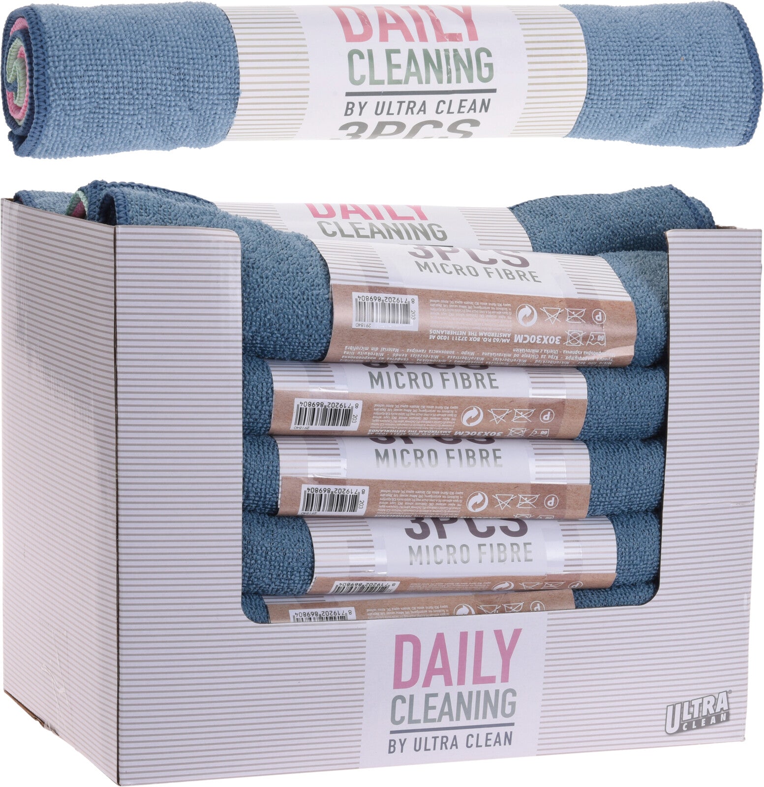 KOOPMAN WK1700160 MICROFIBER CLOTH SET OF 3PCS - Home-Fix Cambodia