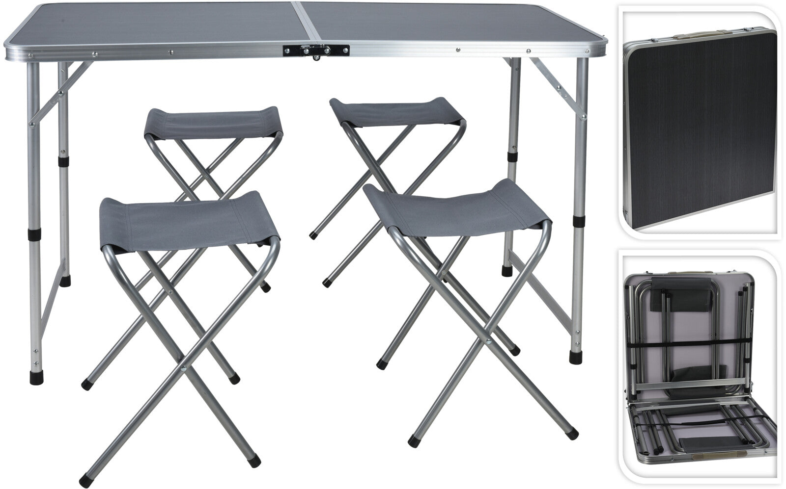 KOOPMAN X61210200 CAMPING SET 5PCS GREY - Home-Fix Cambodia