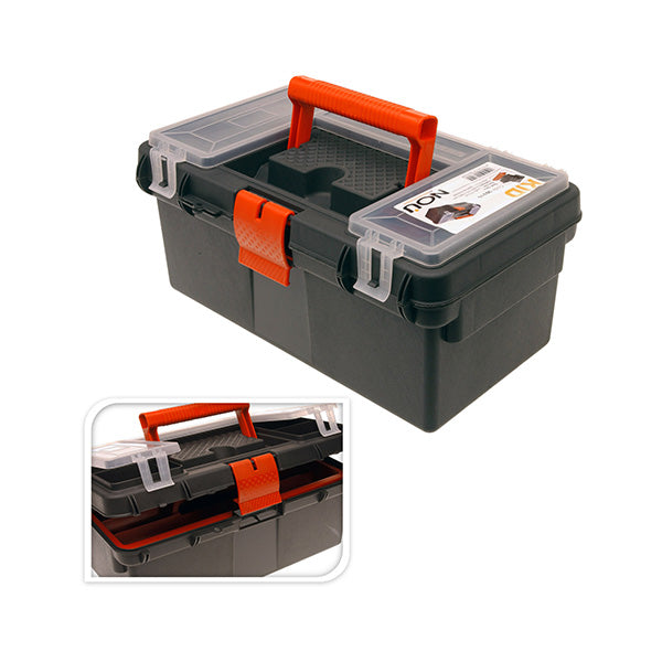 KOOPMAN Y98310050 TOOLBOX KID BLACK ORANGE - Home-Fix Cambodia