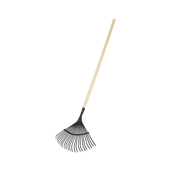 PROGARDEN YP4000050 LEAF RAKE WOODEN HANDLE 150CM - Home-Fix Cambodia