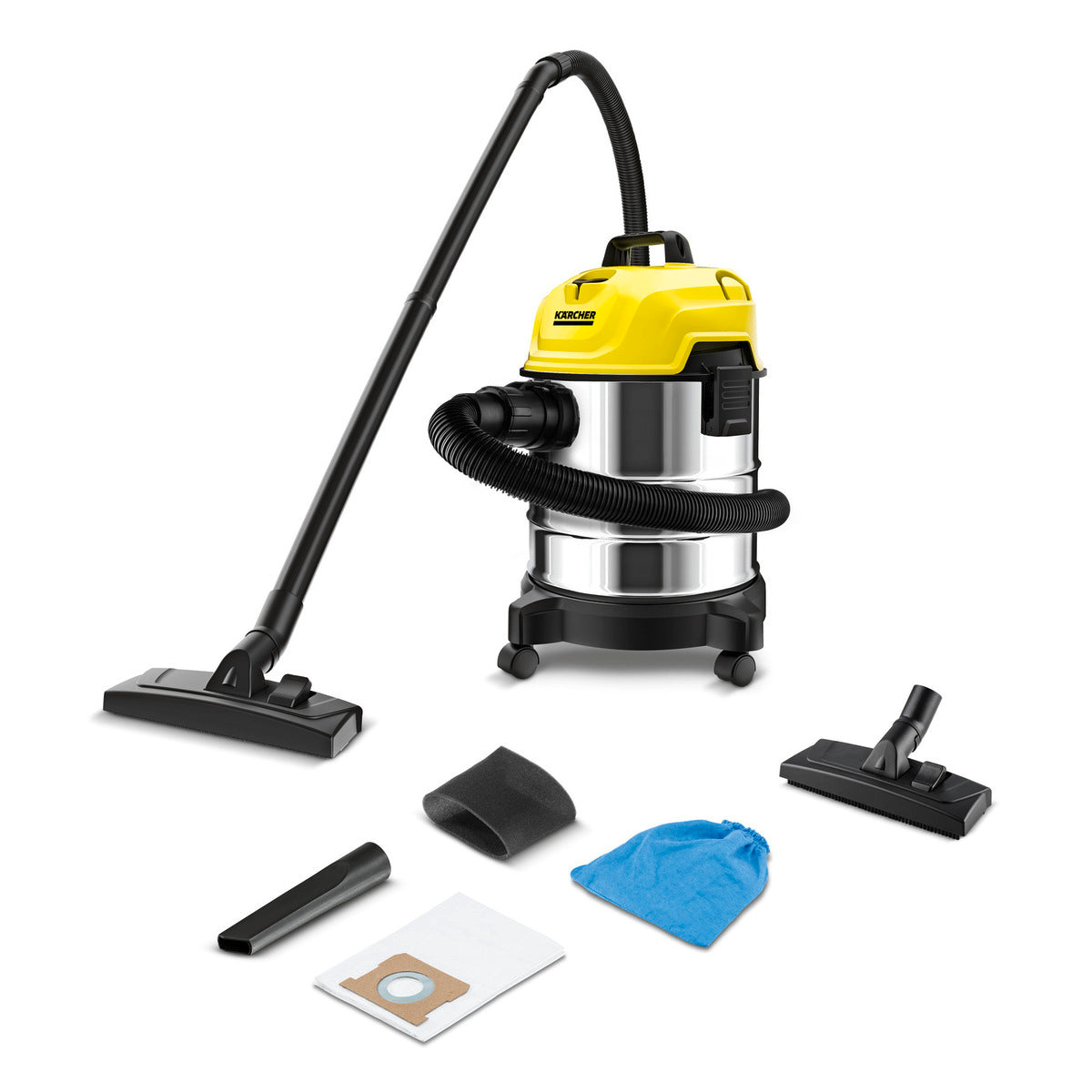 how to repair karcher WD 3 vacuum cleaner suction problem 