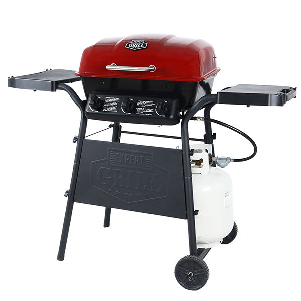 EXPERT GRILL GBC2016WRS 3 BURNER GAS GRILL RED<br>ចង្ក្រានអាំងសាច់