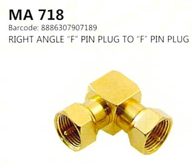 DAIYO MA 718 RIGHT ANGLE F MALE TO F MALE<br>ឌុយកែង